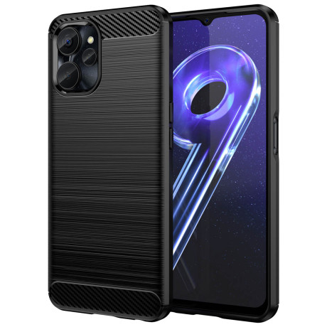 MG Carbon kryt na Realme 10 5G / 9i 5G, čierny