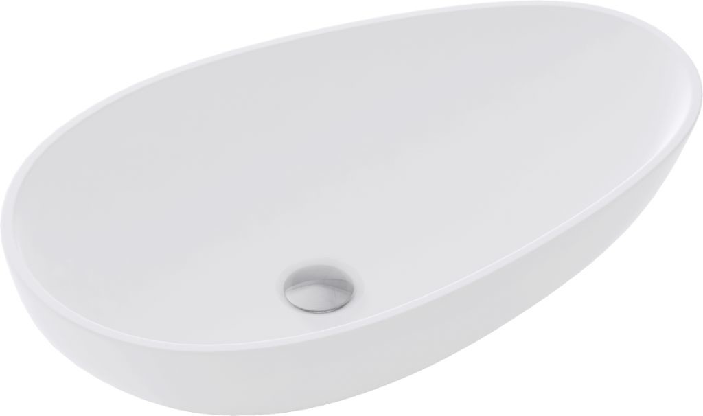 MEXEN - Nora umývadlo na dosku z konglomeratu 60 x 36 cm, biela 23056001