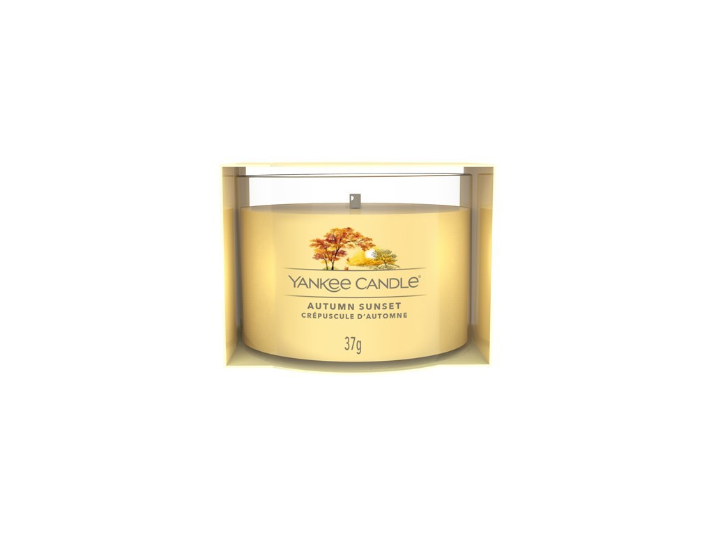 Yankee Candle Votívna sviečka v skle Autumn Sunset 37 g