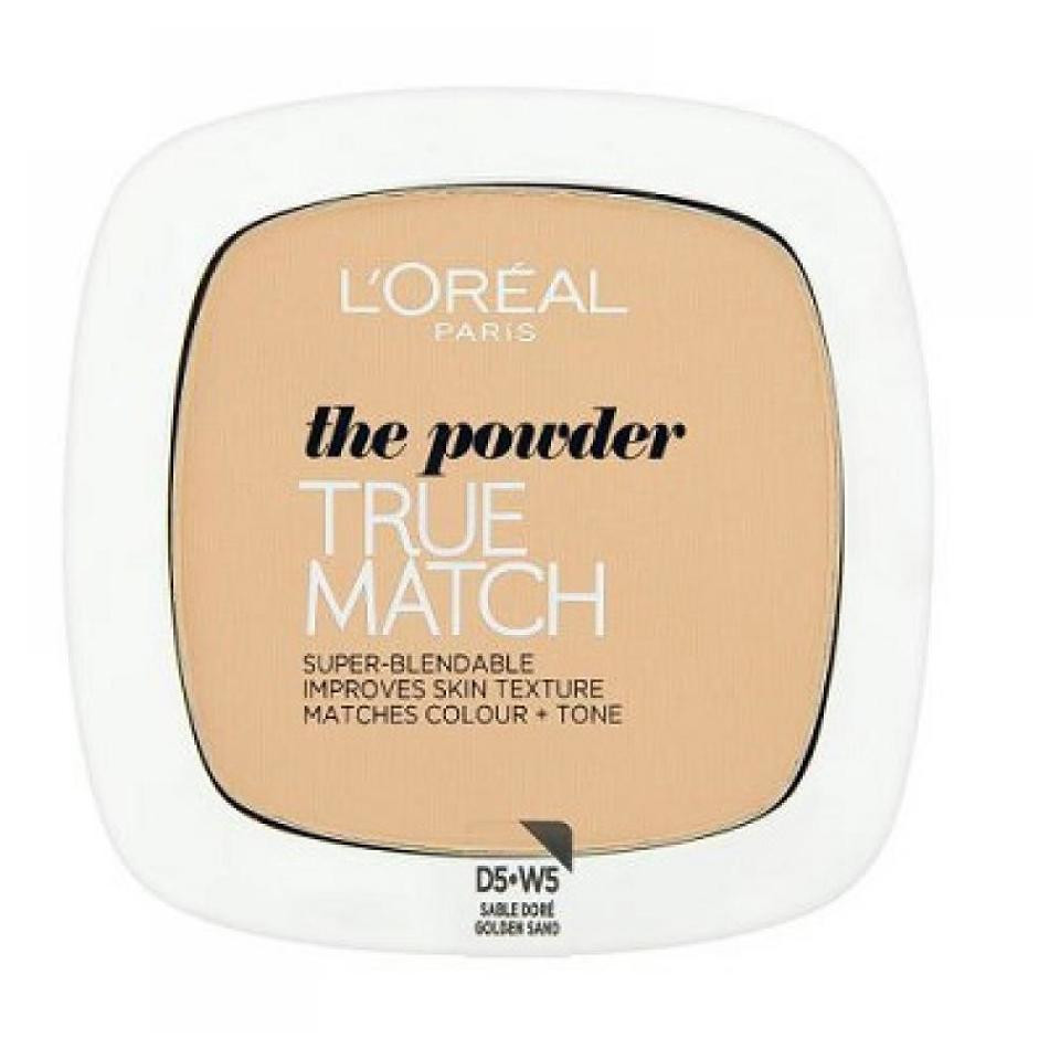 L'OREAL MAQUILLAGE True Match Kompaktný púder D5-W5 Golden Sand 9 g