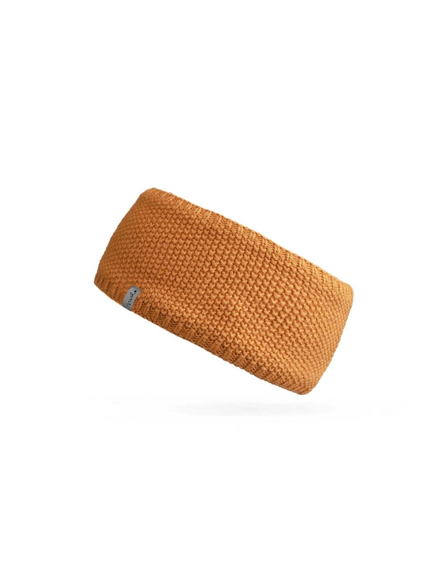 Vuch Dámska pletená čelenka Sookie yellow universal