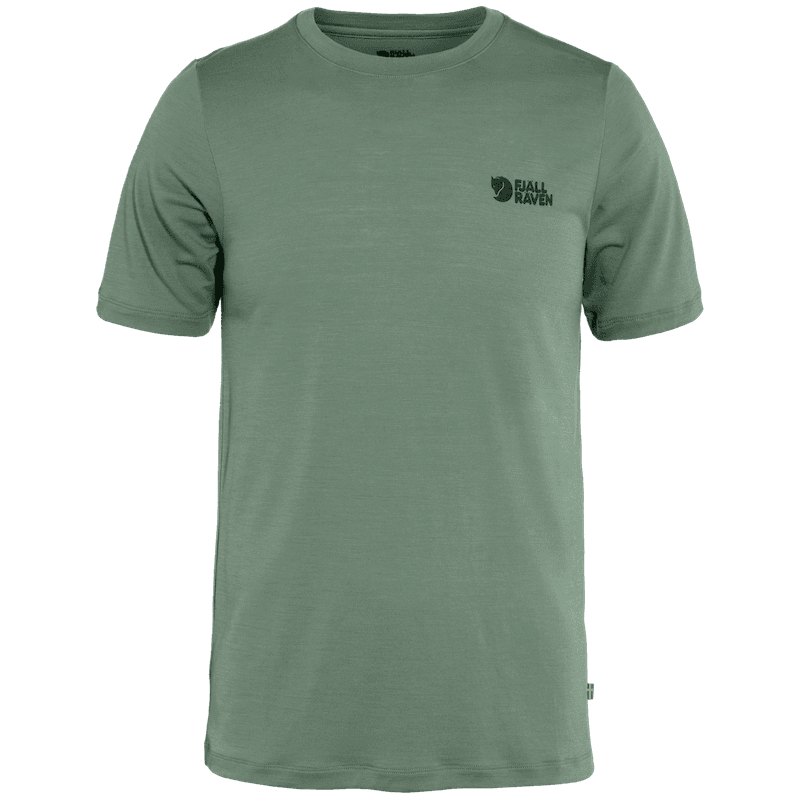 Pánske tričko FjällRäven Abisko Wool Logo