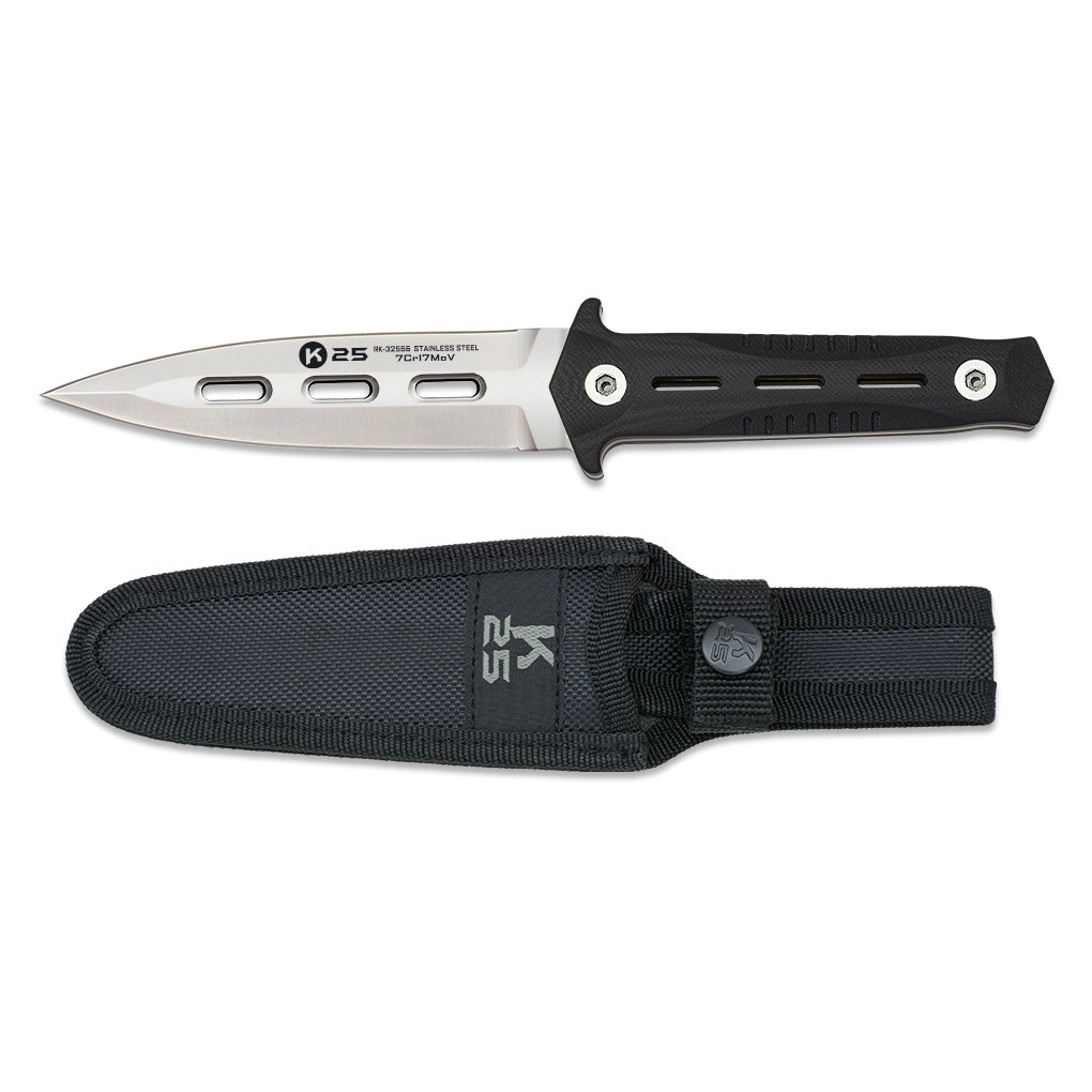 Nôž K25 CNC/G10 Sheath - čierny