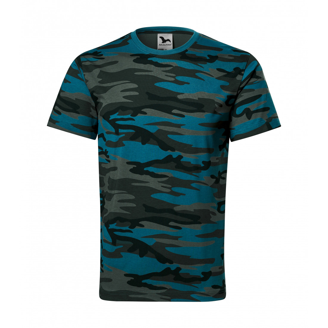 Triko pánske Malfini Camo - skyblue, XL