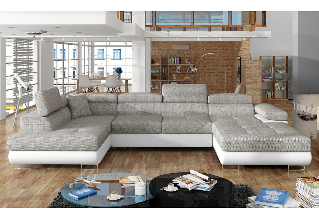 Expedo Rozkladacia sedačka do U CORGI, 345x90x202, berlin 01/soft 17, ľavý roh