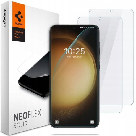 Ochranná fólia Spigen Film Neo Flex pre Samsung Galaxy S23, 2 kusy AFL05957