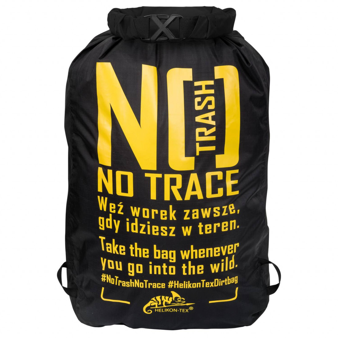 Vodeodolný vak na odpadky Helikon Dirt Bag - čierny