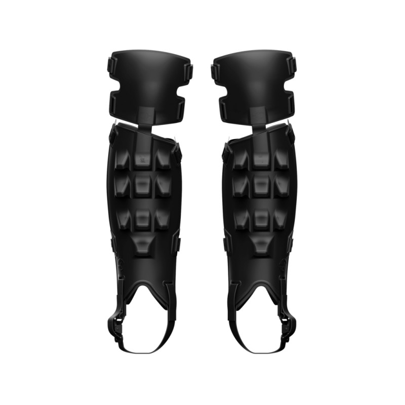 Lezecké chrániče kolien a holení Exoskel X3 - čierne
