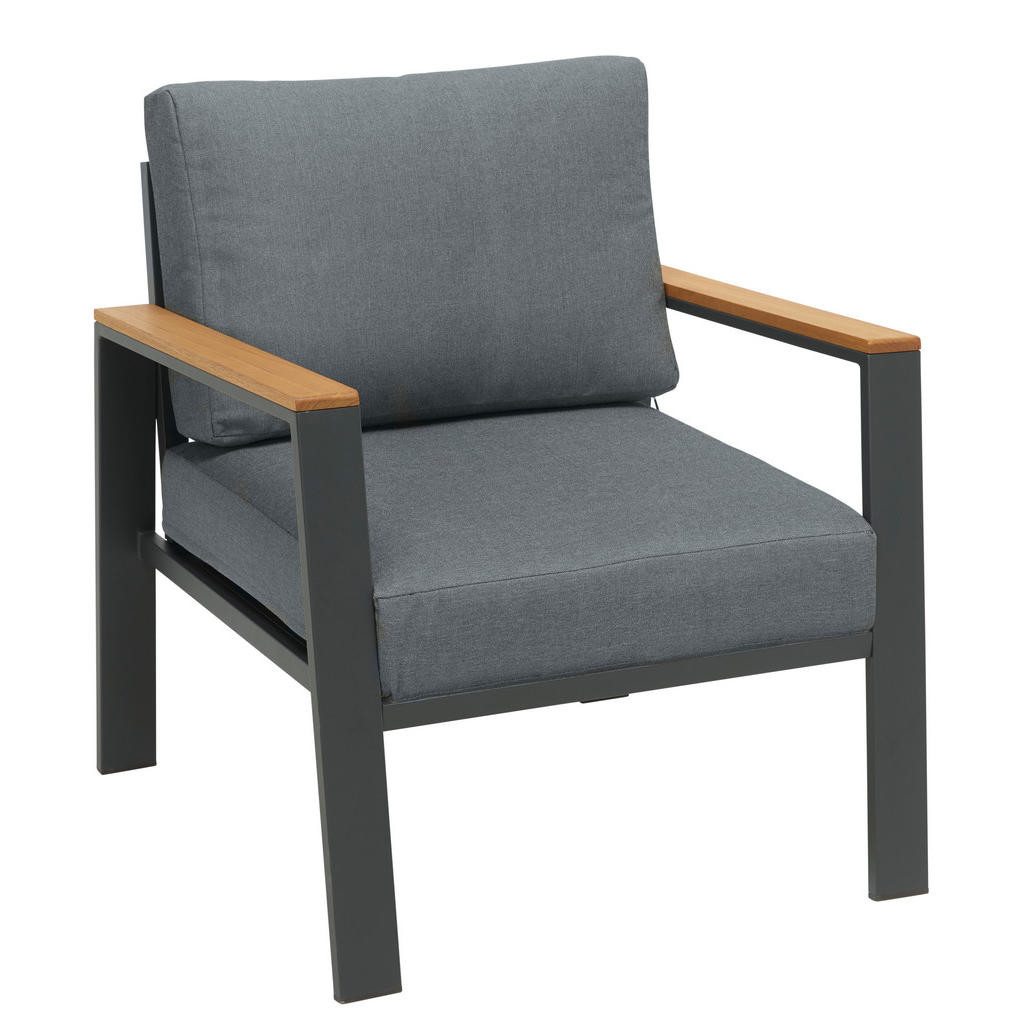 Ambia Garden KRESLO NA TERASU, drevo, kov, textil
