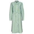 Krátke šaty Tommy Hilfiger  ORG CO STRIPE MIDI SHIRT-DRESS