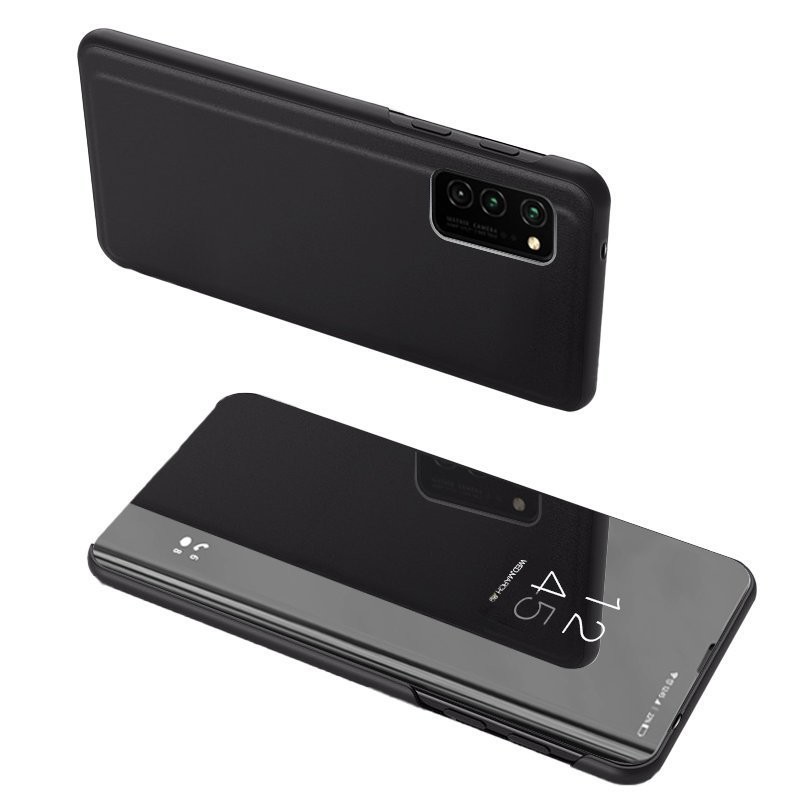 IZMAEL Oppo A91 Puzdro Clear View  KP24394 čierna