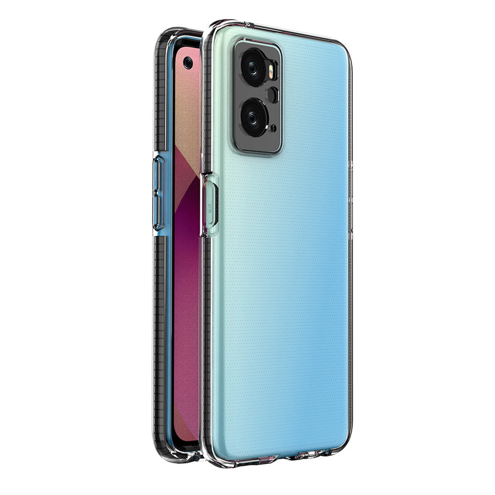 IZMAEL Realme 9i Puzdro Spring clear TPU  KP24415 čierna