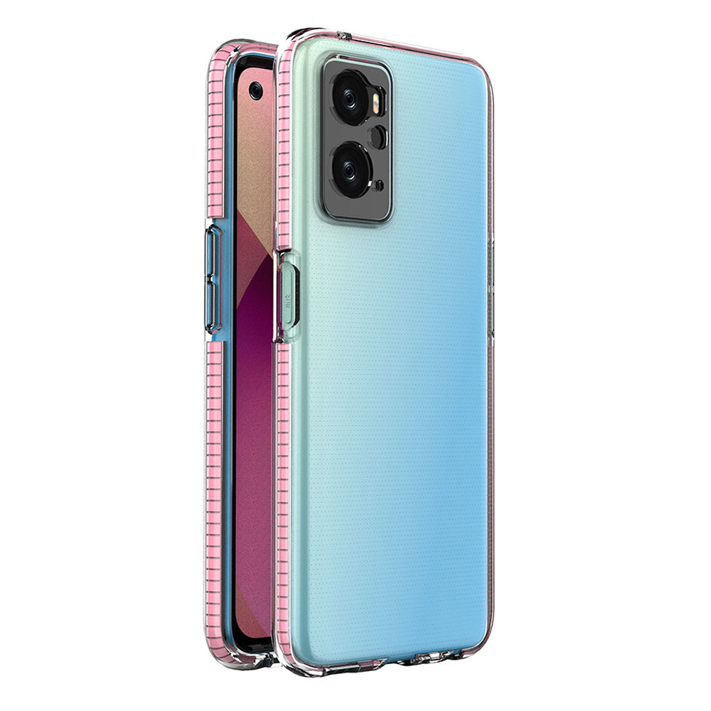 IZMAEL Realme 9i Silikónové puzdro Spring Armor  KP24456 ružová