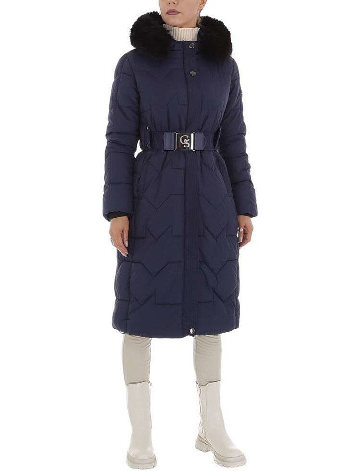 Dámsky pohodlný zimný kabát