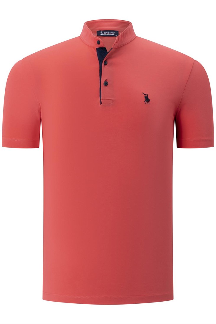 T8560 DEWBERRY T-SHIRT-PLAIN FUCHSIA