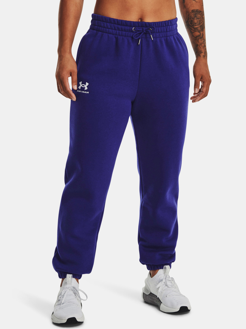 Under Armour Essential Fleece Joggers-BLU - Women