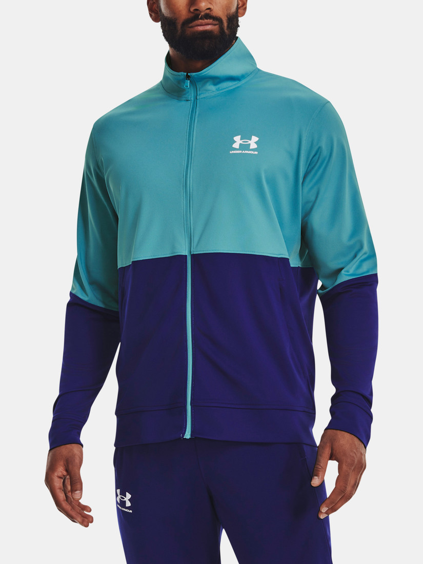 Under Armour Jacket UA PIQUE TRACK JACKET-BLU - Men