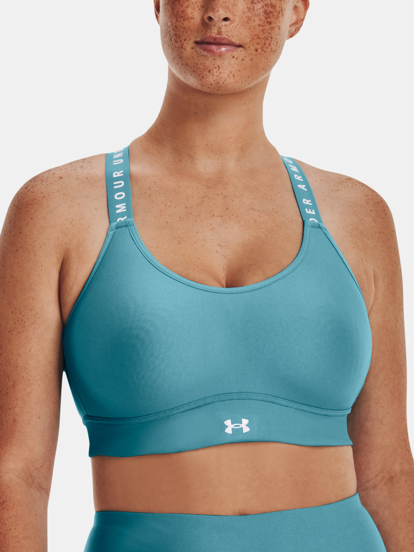 Under Armour Bra UA Infinity Mid Covered-BLU - Women