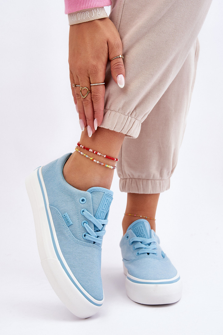 Big Star Fabric Sneakers LL274146 Light Blue