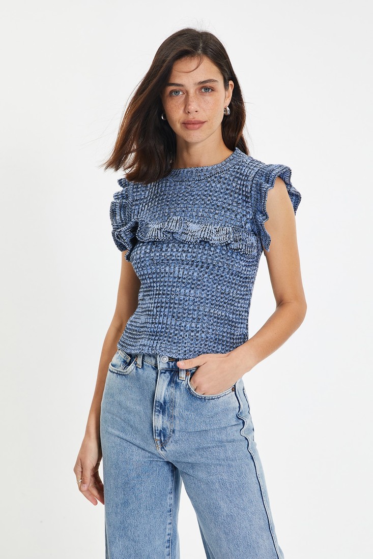 Trendyol Blouse - Blue - Regular fit