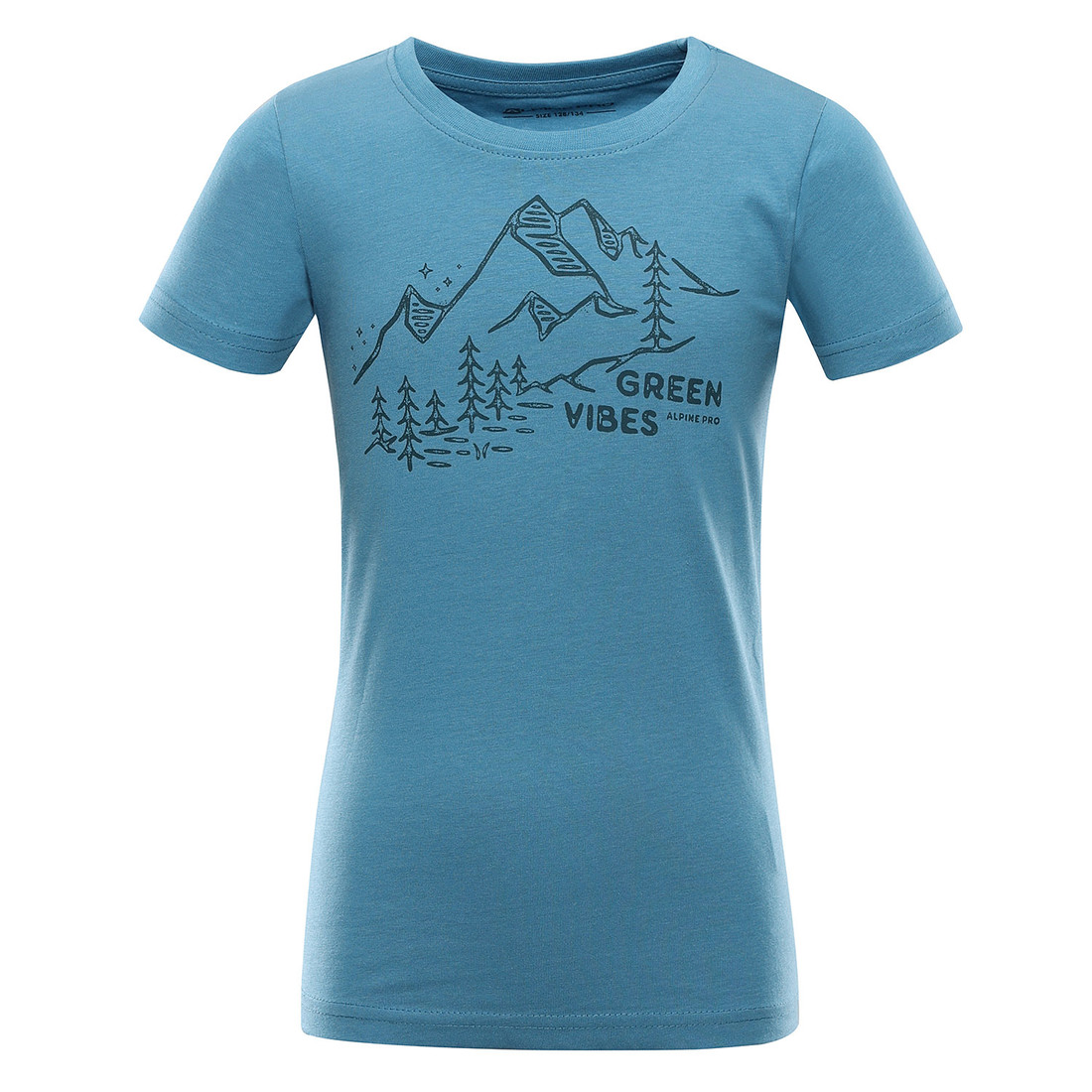 Children's T-shirt made of organic cotton ALPINE PRO NATURO navagio bay variant PC