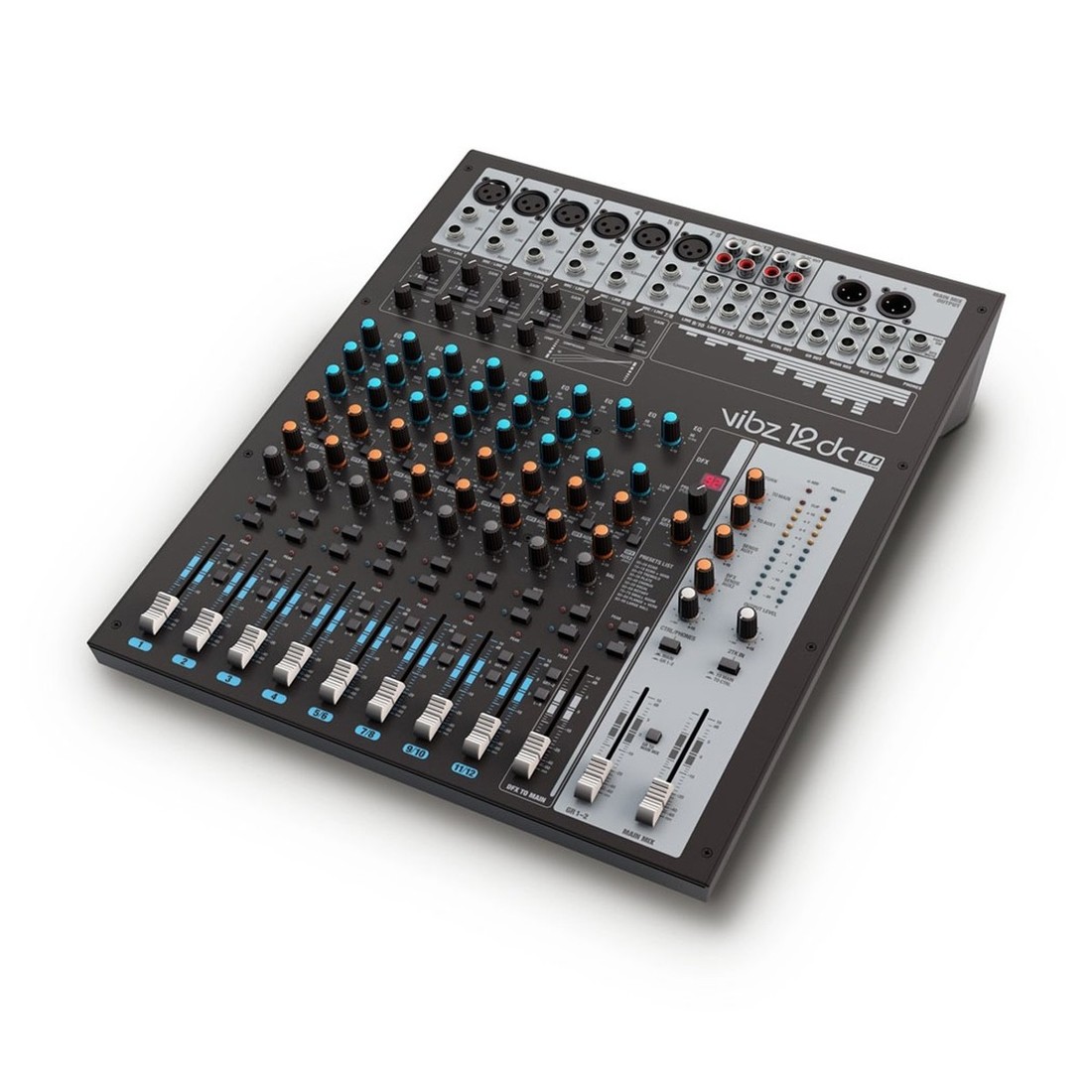 LD Systems VIBZ 12 DC - 12 channel Mixing Console with DFX and Compressor