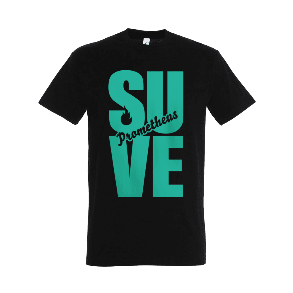 Suvereno tričko Prometheus Čierna S