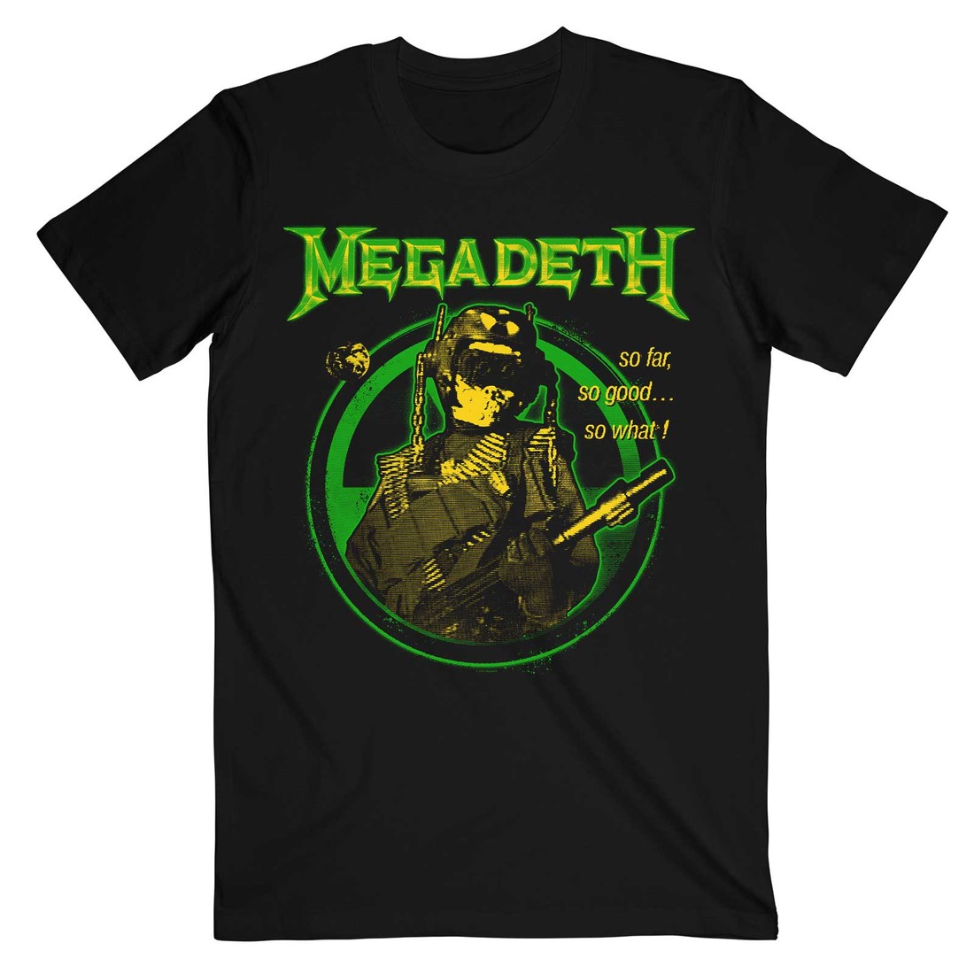 Megadeth tričko SFSGSW Hi-Contrast Čierna S