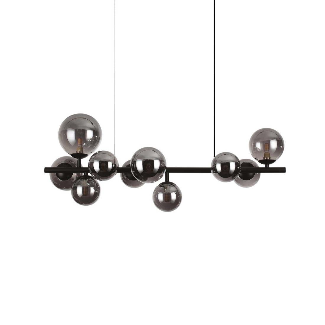 Ideal Lux Perlage svietidlo 81 cm čierna/čierna