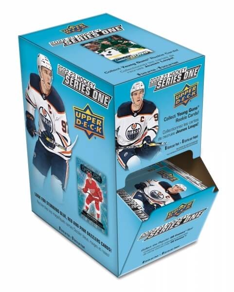 Upper Deck 2022-23 NHL Upper Deck Series One Gravity Feed Box - hokejové karty