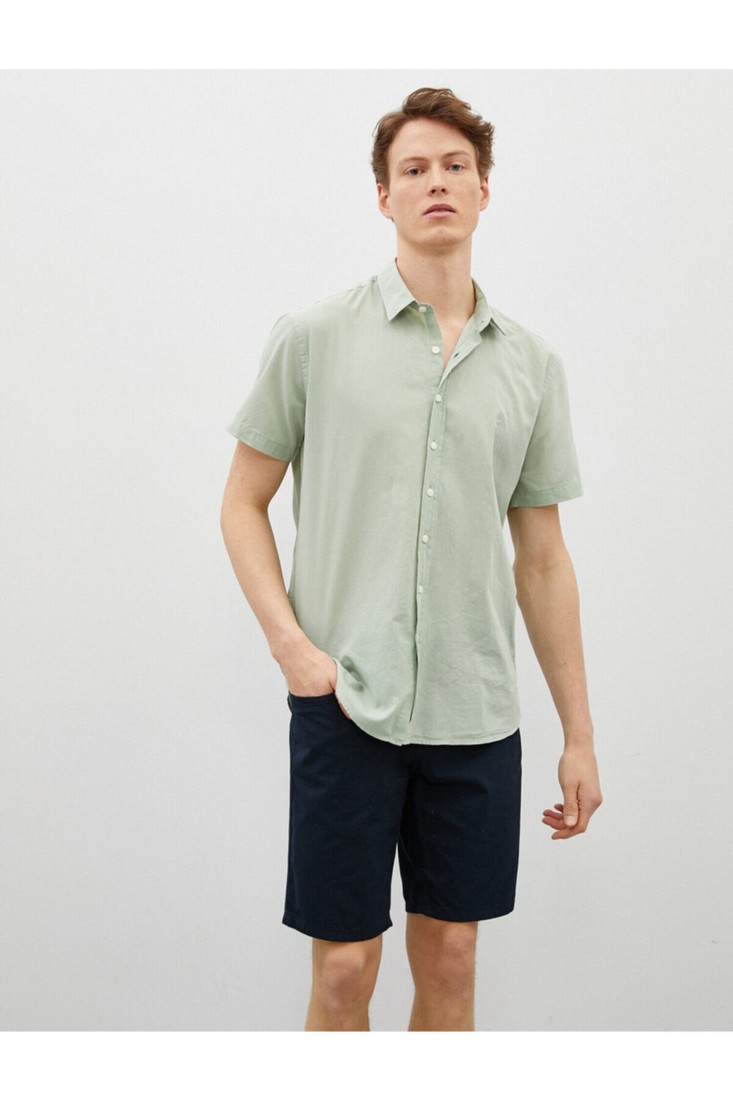 Koton Shirt - Green - Regular fit
