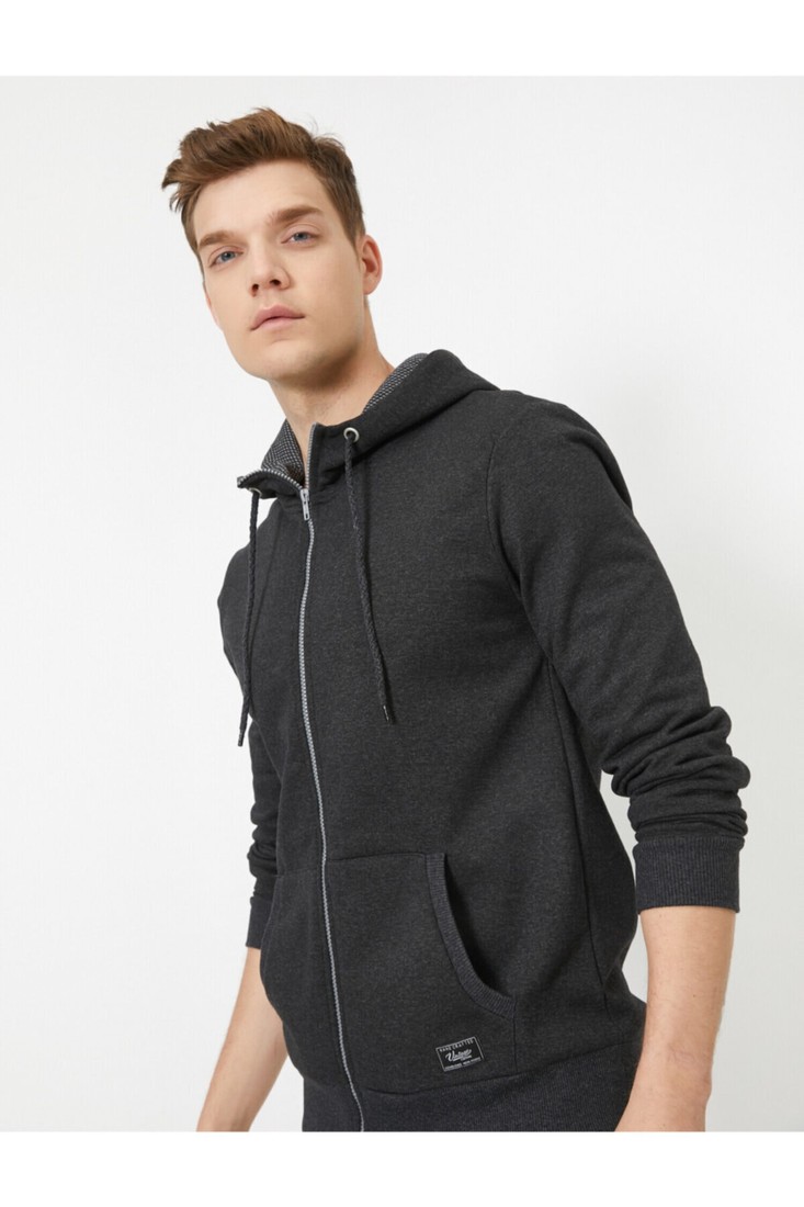 Koton Sweatshirt - Gray - Regular fit