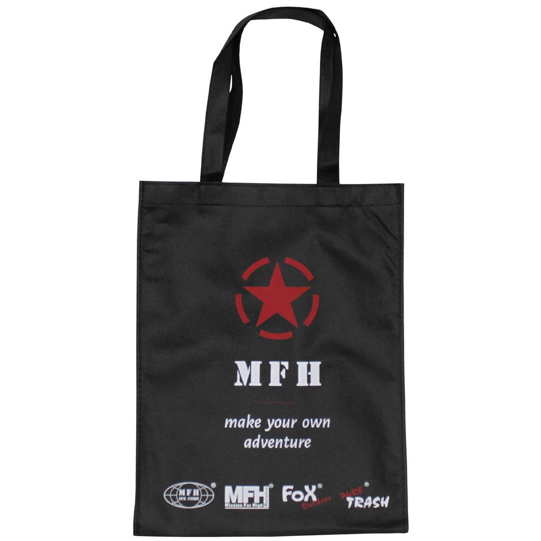 Taška s logom MFH - čierna