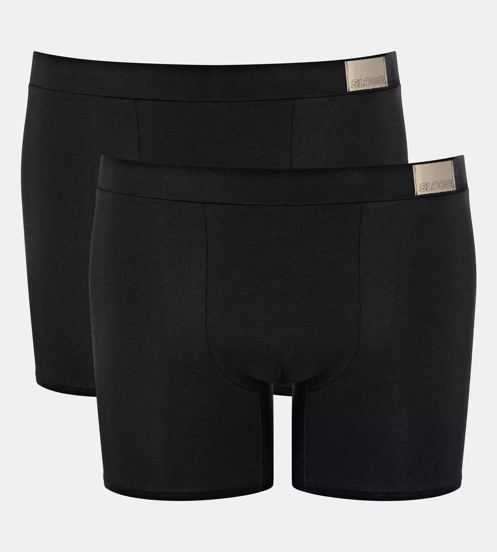 sloggi men GO Natural Short C2P černá (0004) 000M