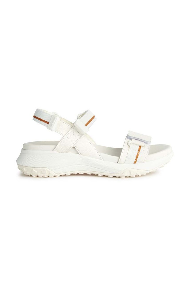 Sandále Geox D SORAPIS GRIP dámske, biela farba, na platforme, D35TBB 04611 C1000