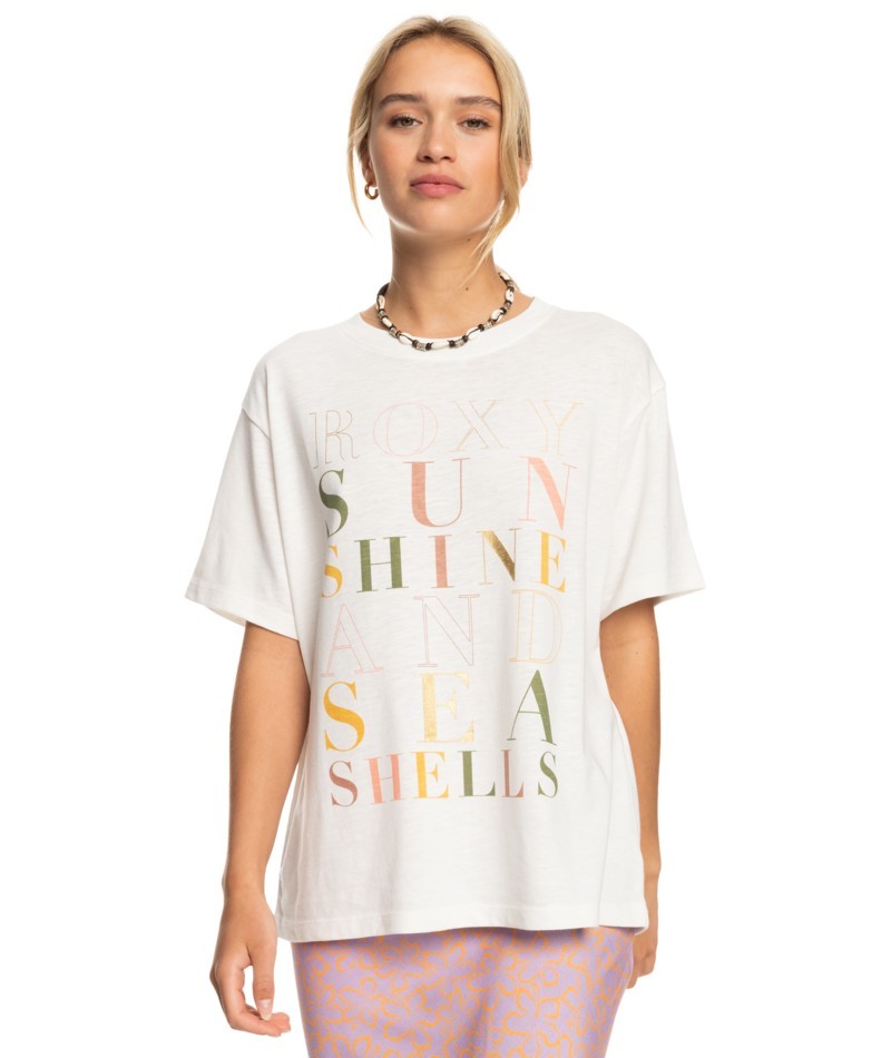 Roxy Dámske tričko CRYSTAL Oversize Fit ERJZT05479-XWWK L