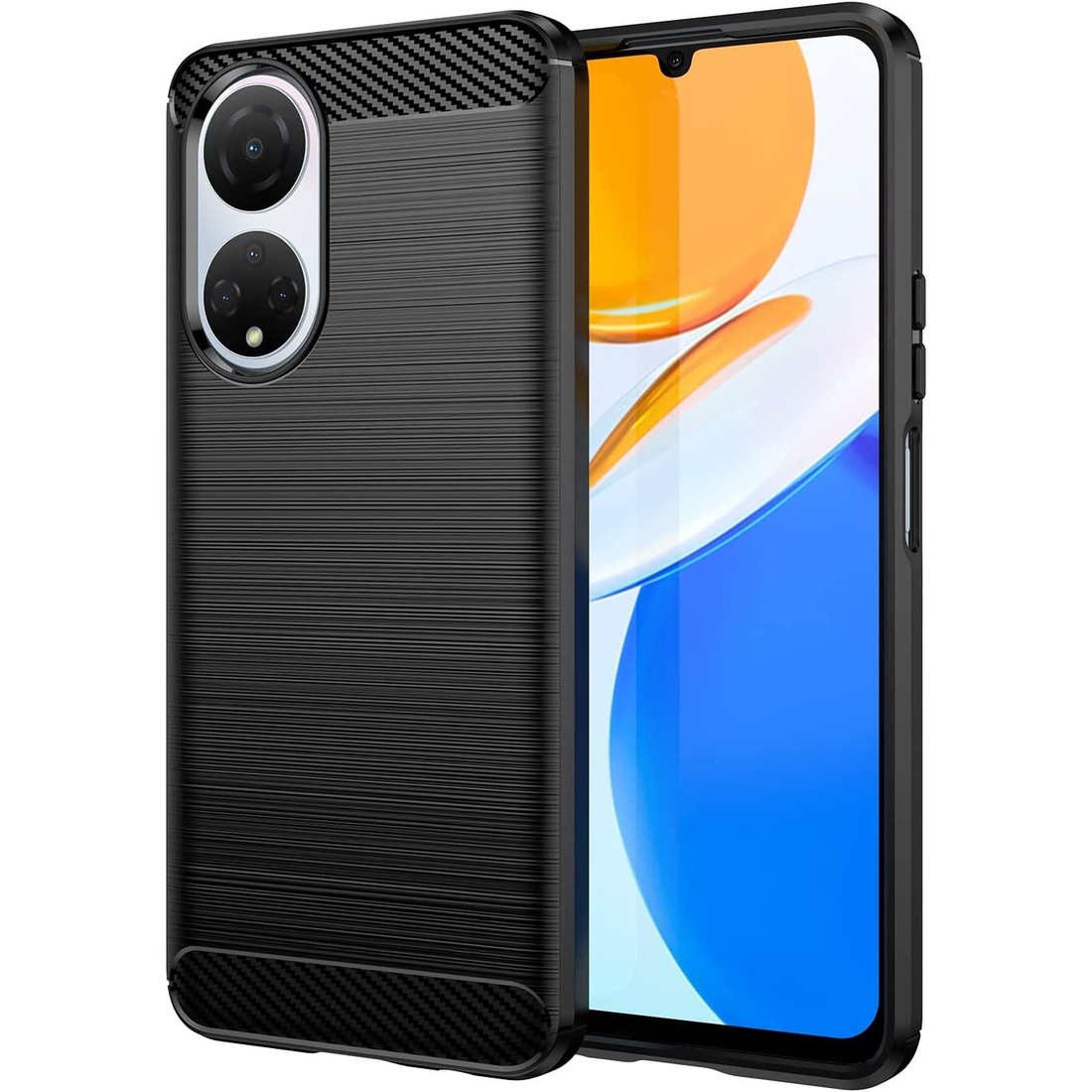 IZMAEL Honor X7 Puzdro Carbon Bush TPU  KP24610 čierna