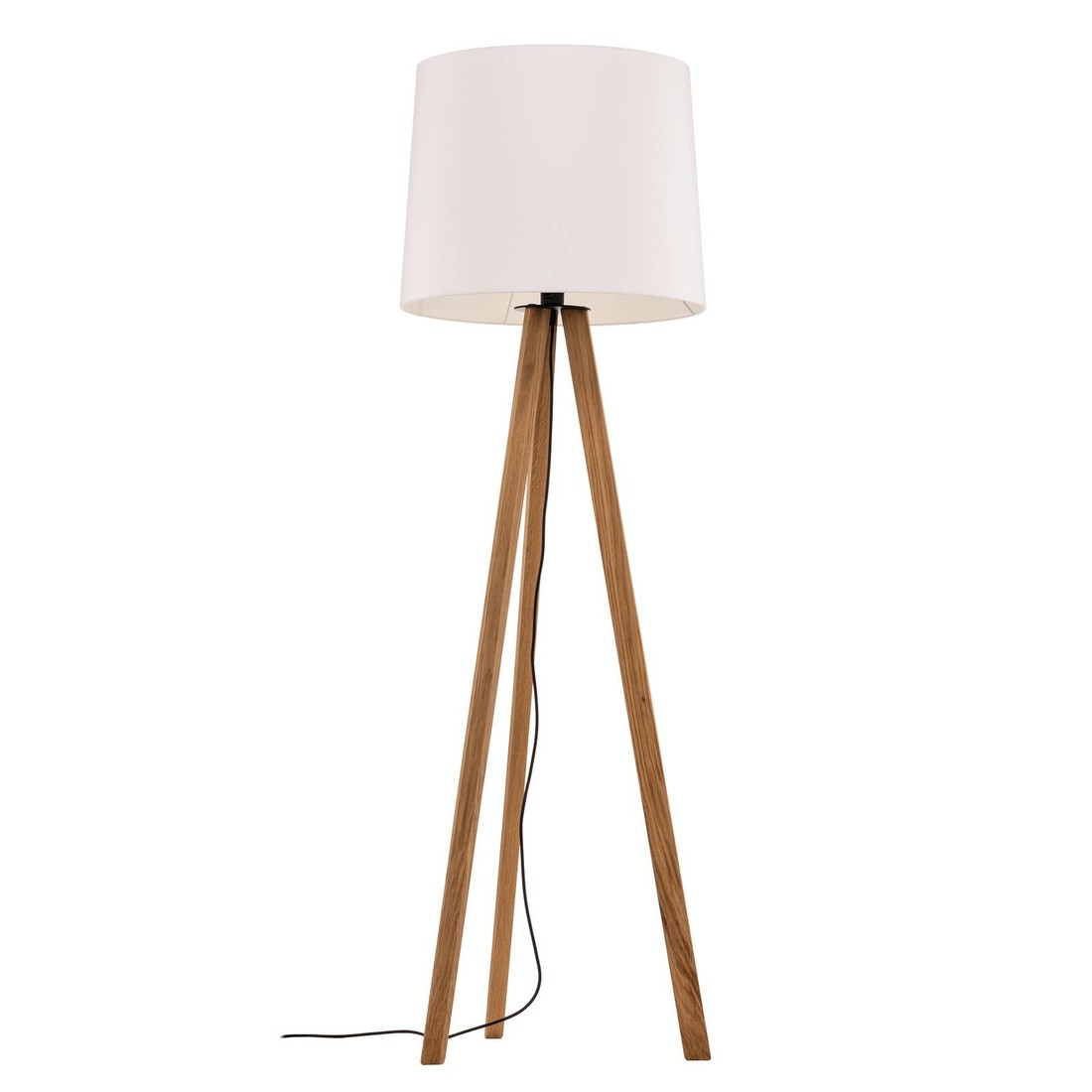 Rothfels Alos stojacia lampa, dub, chintz biela