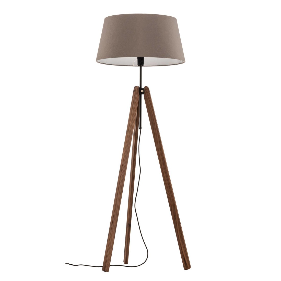 Rothfels Reba stojacia lampa, statív, plsť sivá