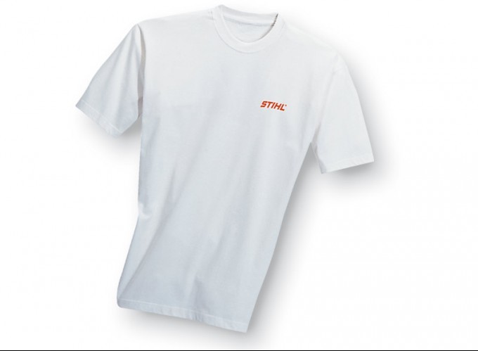 Tričko biele s logom STIHL, 190gr S