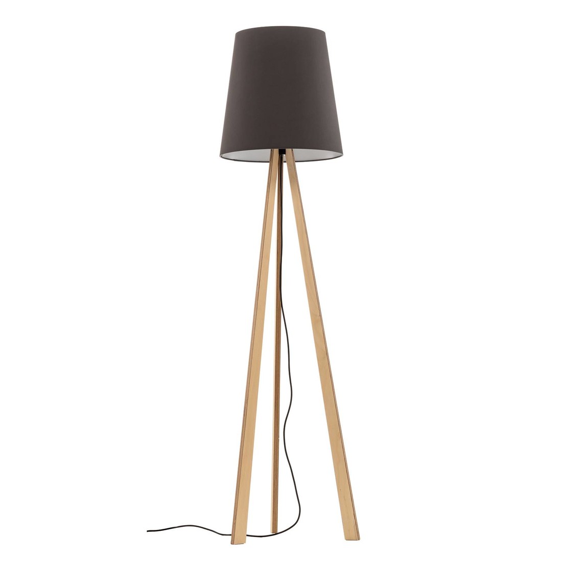 Rothfels Jata stojacia lampa drevo chintz grafit