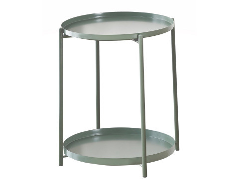 Odkládací stolík Mercury, pastelovo zelený%