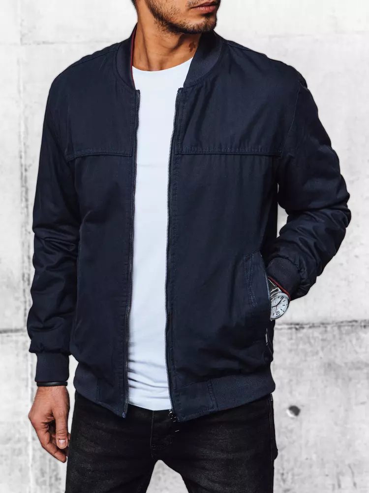 Men's reversible jacket blue Dstreet
