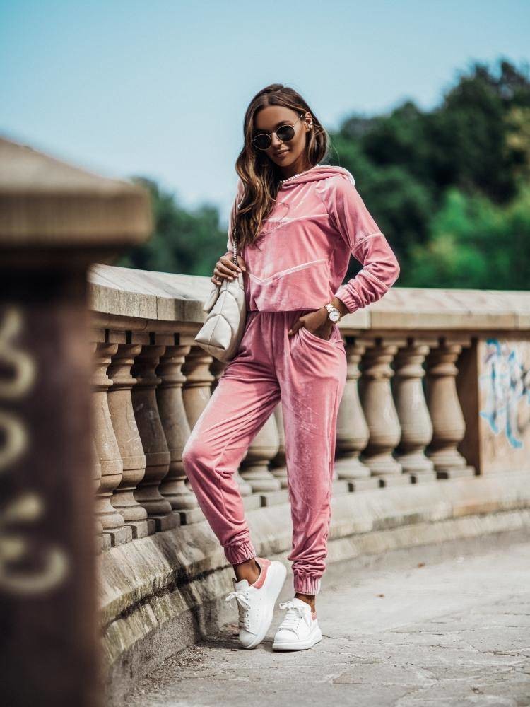 Sports pants pink Cocomore cmgSD983.S40