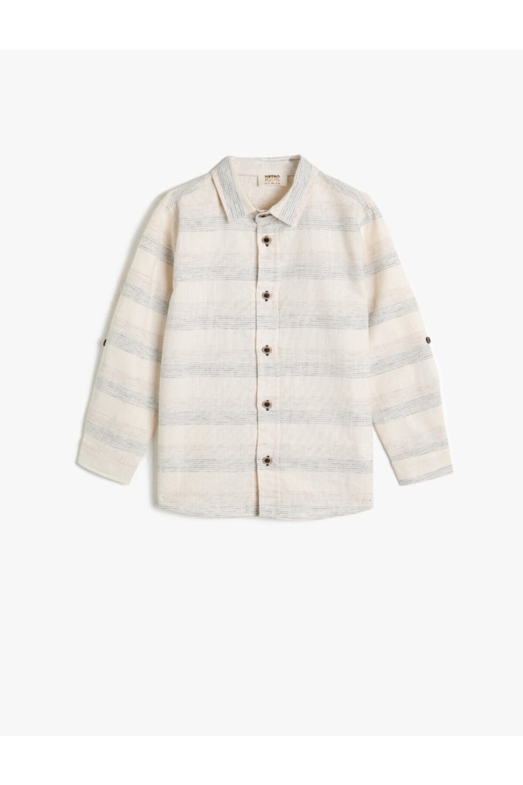 Koton Shirt - Beige - Regular fit