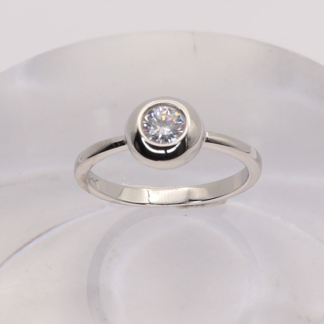 Strieborný prsteň 92661