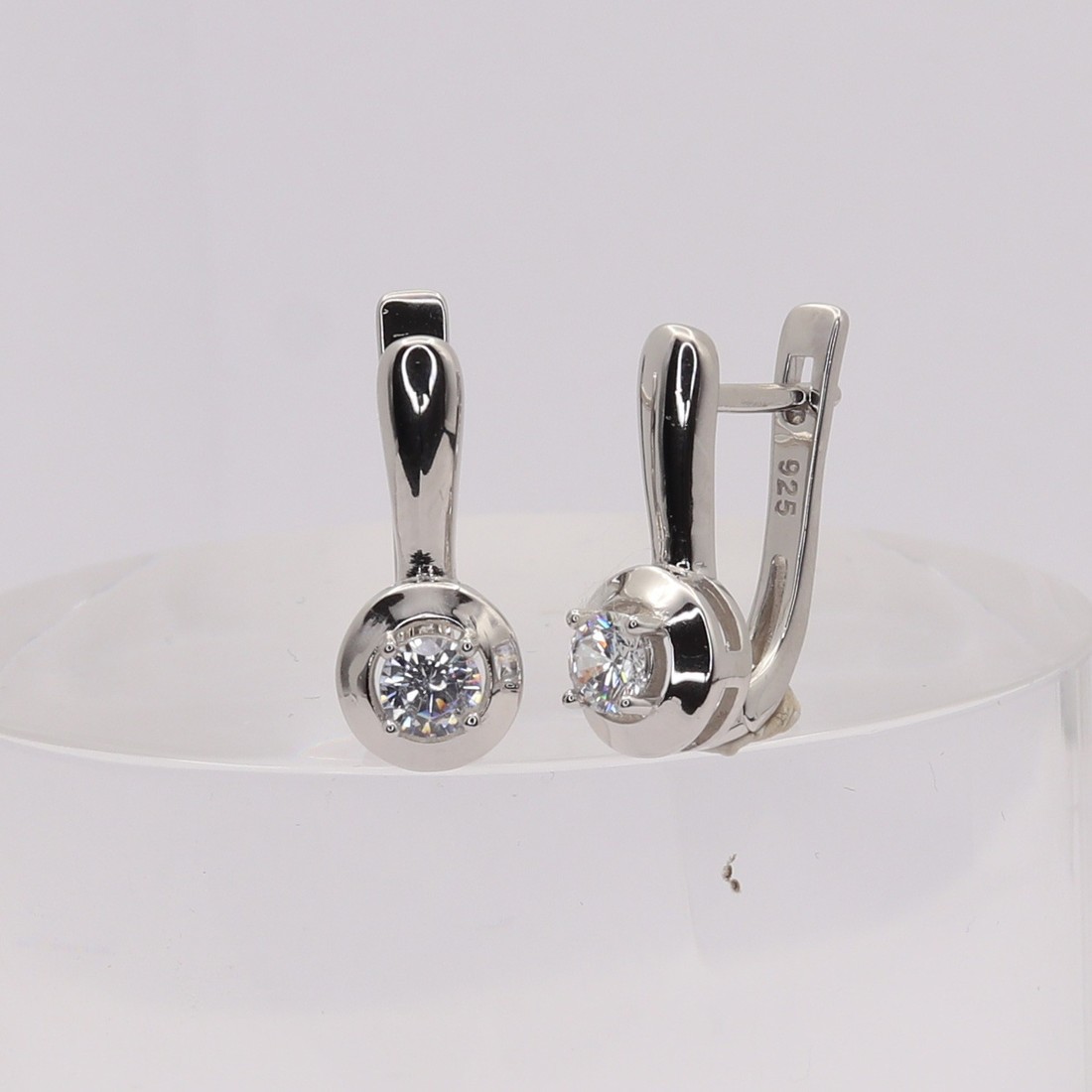 Strieborné náušnice 92704