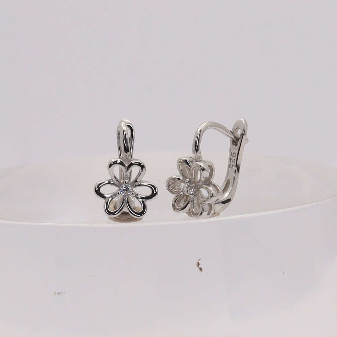 Strieborné náušnice 92713