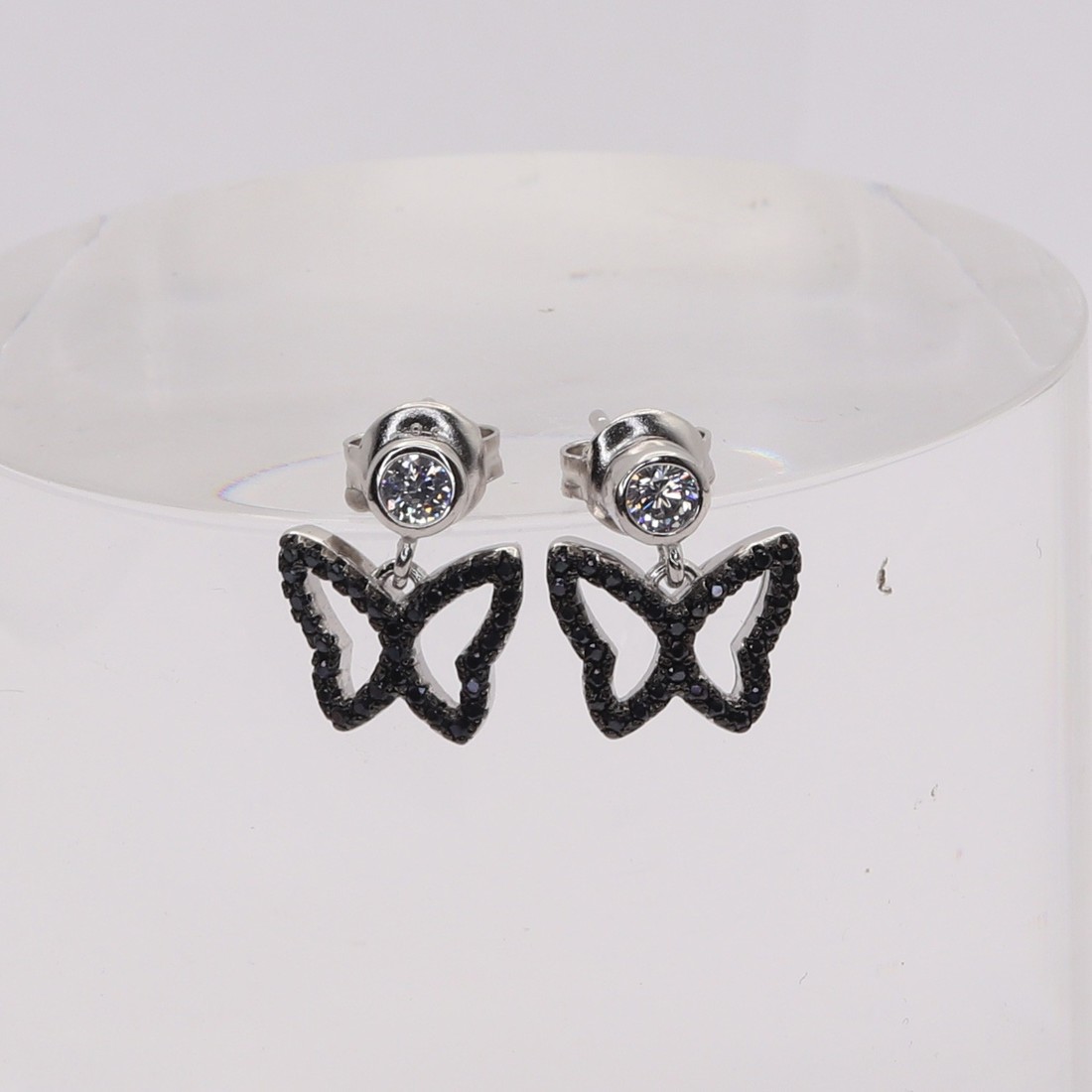 Strieborné náušnice 92719