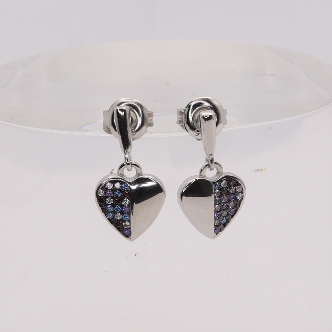 Strieborné náušnice 92721